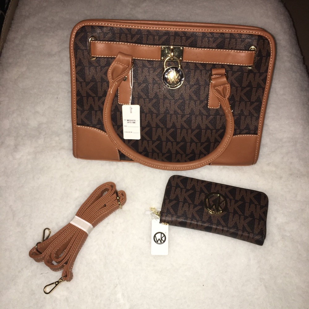 New Wendy Keen Purse/Bag with Wallet & Strap